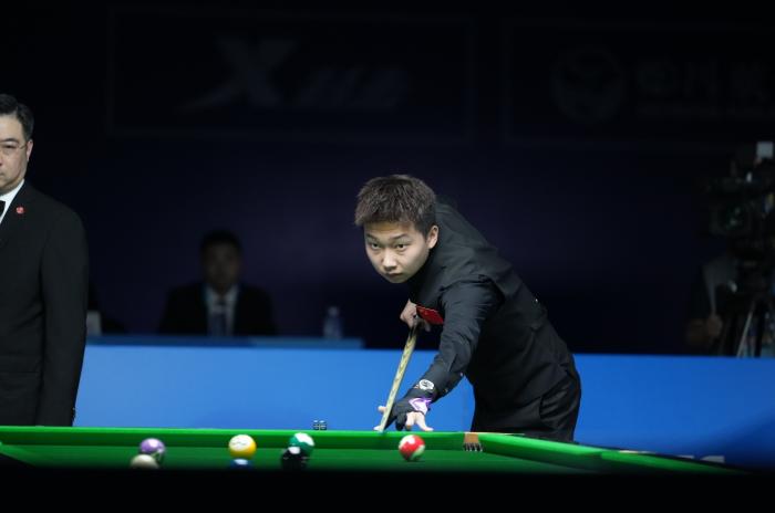 成都世运会台球八球混合赛张泰艺凭稳定控局夺