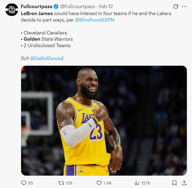 勇士休赛期交易目标锁定伦纳德 詹姆斯成潜在引