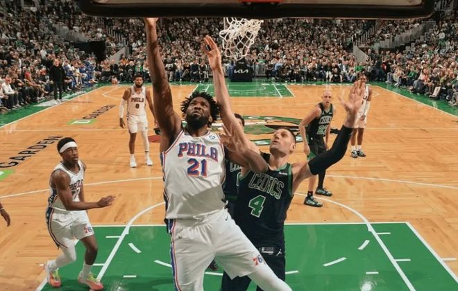 凯尔特人3-1领先遭76人逆转，抢七决胜